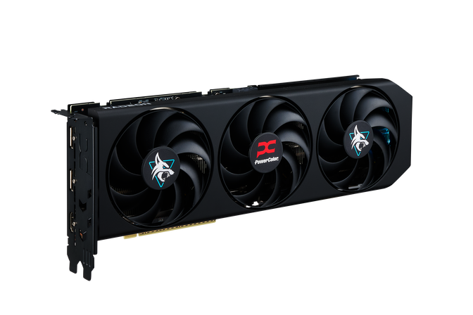 PowerColor Hellhound Radeon RX 9060 XT Grafikkarte, 8192 MB GDDR6 image number 3