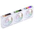 Jonsbo TF3-360SCW AiO Wasserk&uuml;hlung, ARGB, 3,5&rdquo; + 3x 3,38&rdquo; LCD - 360mm, wei&szlig; image number null