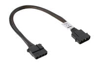 Akasa 4-Pol Molex Verl&auml;ngerung gesleevt - 30cm black