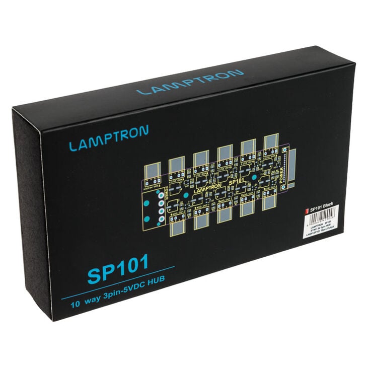 Lamptron SP101 10x Adressable-RGB-Hub für Aura, Fusion und Mystic image number 5