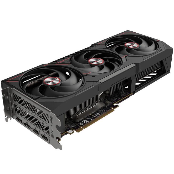 Sapphire Pulse Radeon RX 9070 XT Gaming Grafikkarte, 16384 MB GDDR6 image number 1