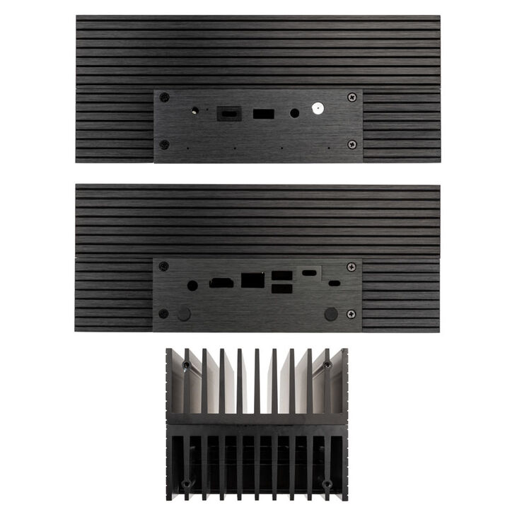 Akasa Turing FX Fanless UCFF-Gehäuse (Intel NUC), OEM - schwarz image number 2