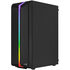 Aerocool Bionic v1 Mid Tower, RGB, Tempered Glass - Black image number null