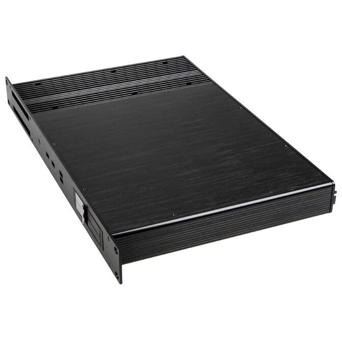 Akasa Galileo TU1 Thin-Mini-ITX 1U case, OEM - black image number 2