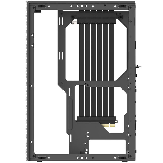 Ssupd Riser Flachband-Kabel - PCIe 4.0, 270mm, schwarz image number 3