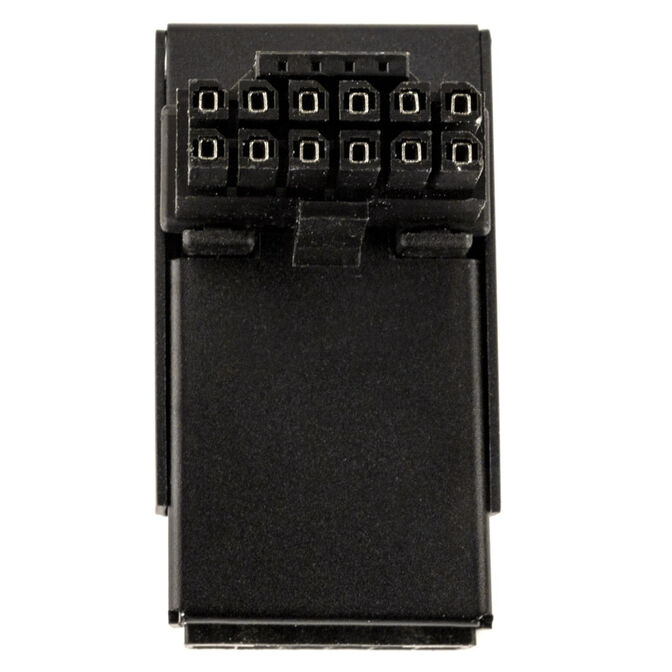 Kolink Core Pro 12V-2x6 90 Grad Adapter - Typ 1, schwarz image number 3