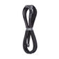 CableMod C-Series Pro ModMesh 12V-2x6-Kabel, 90° Anschluss, für Corsair Type 5 RMx Shift PSUs - schwarz, 65cm