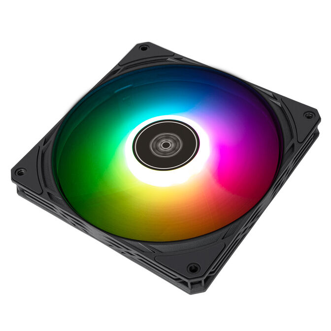 SilverStone SST-AS140B-ARGB Air Slimmer 140 PWM L&uuml;fter - schwarz image number 3