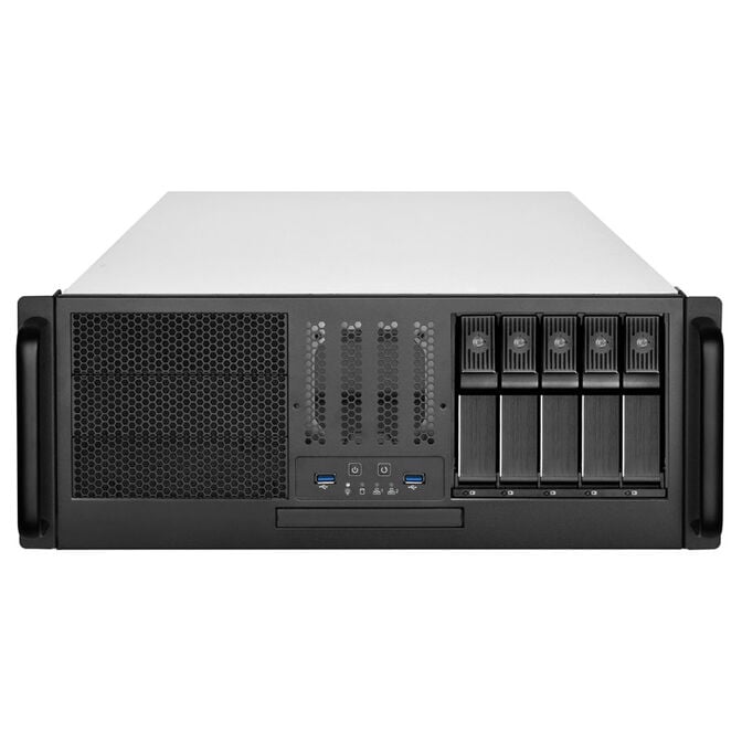 SilverStone SST-RM41-H08 - 4U Rackmount Server image number 1