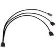 Alphacool Y-Splitter aRGB 3-pin to 3x 3-pin 30cm - black image number null