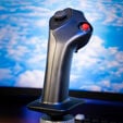 Thrustmaster Airbus Add-On Griff, A400M & A3XX-Familie, Hall-Effekt-Sensor - schwarz image number null
