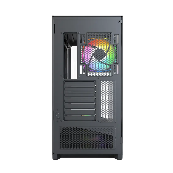 Montech Sky 3 PC Case, Mid Tower, ATX, ARGB, Tempered Glass - Black image number 3