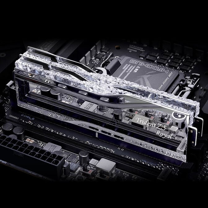G.Skill Trident Z5 Royal, DDR5-6400, CL32, Intel XMP 3.0 - 64 GB Dual-Kit, silber image number 4
