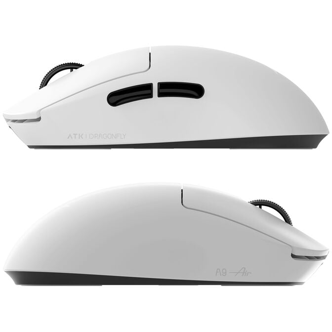 ATK A9 Air Gaming-Maus, kabellos, PAW3950Ultra, 8K Hz - wei&szlig; image number 2