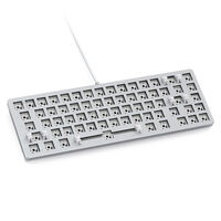Glorious GMMK 2 Compact Tastatur - Barebone, ANSI-Layout, wei&szlig;