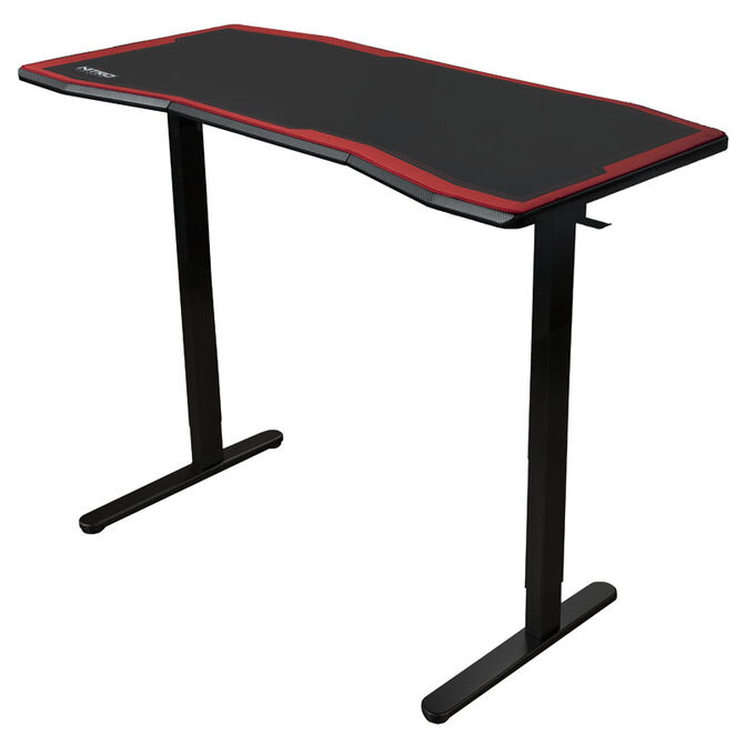 Nitro Concepts Gaming Tisch D16M Carbon Red 1600x800 image number 1