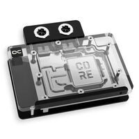 Alphacool Core GeForce RTX 5070 Wasserblock, Referenz-Design, Backplate - Acryl, schwarz