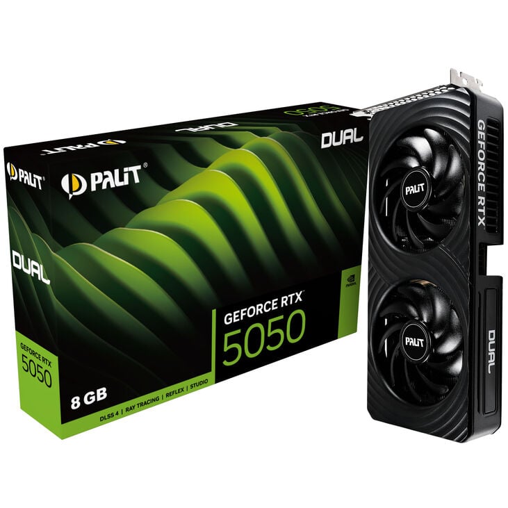 Palit GeForce RTX 5050 Dual, 8192 MB GDDR6 image number 0
