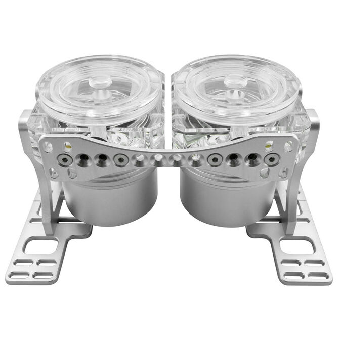 Singularity Computers Protium Vertikale Halterung f&uuml;r Pumpen und AGBs - silber image number 7