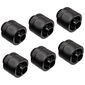 Alphacool Eiszapfen 16/10 mm Anschraubtülle G1/4, 6-Pack - schwarz