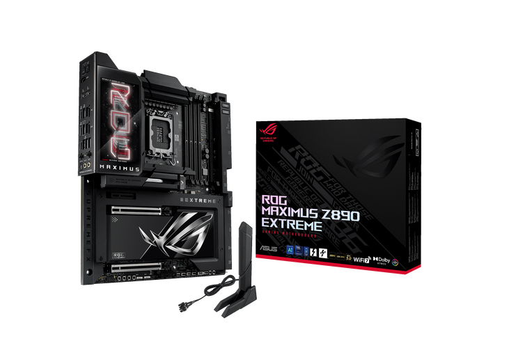 ASUS ROG Maximus Z890 EXTREME Mainboard, Sockel LGA 1851, Intel Z890, E-ATX, DDR5 image number 0