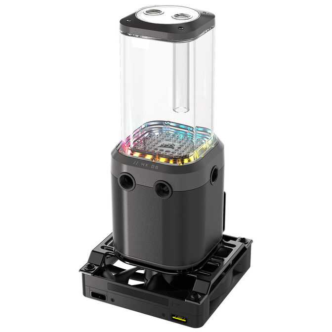 Corsair iCUE Link XD6 RGB Elite Pump Reservoir Combo - black image number 8