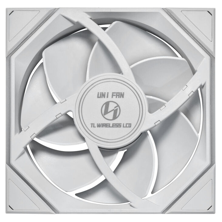 Lian Li UNI FAN TL LCD Wireless Lüfter, ARGB, PWM - Reverse Blade, 140mm, weiß image number 3