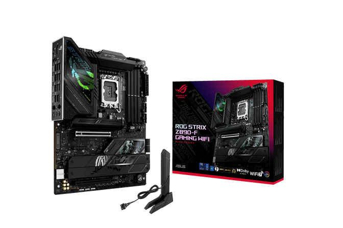 ASUS ROG STRIX Z890-F Mainboard, Sockel LGA 1851, Intel Z890, ATX, DDR5 image number 0