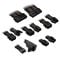 Kolink Core Pro Braided Cable Extension Kit 12V-2x6 Typ 2 - Jet Black/Gunmetal Grey