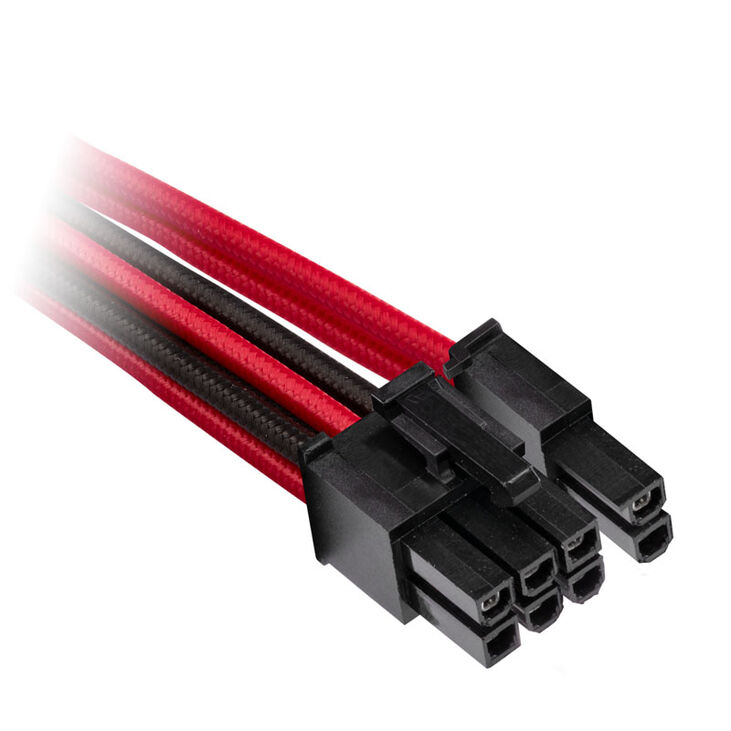Corsair Premium Sleeved Kabel-Set (Gen 4) - rot/schwarz image number 3