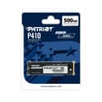 Patriot P410 SSD, PCIe 4.0 M.2 2280 - 500 GB image number null