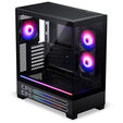 Phanteks XT View Matrix PC Case, Mid-Tower, E-ATX, Tempered Glass, Matrix LED - Black image number null