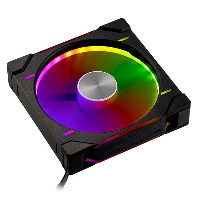 PHANTEKS D30 PWM Regular Airflow, D-RGB L&uuml;fter - 140mm, schwarz image number 0
