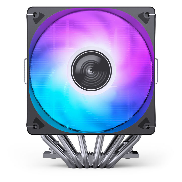 Jonsbo CR-3000E CPU cooler, dual tower, RGB - 120mm, black image number 5
