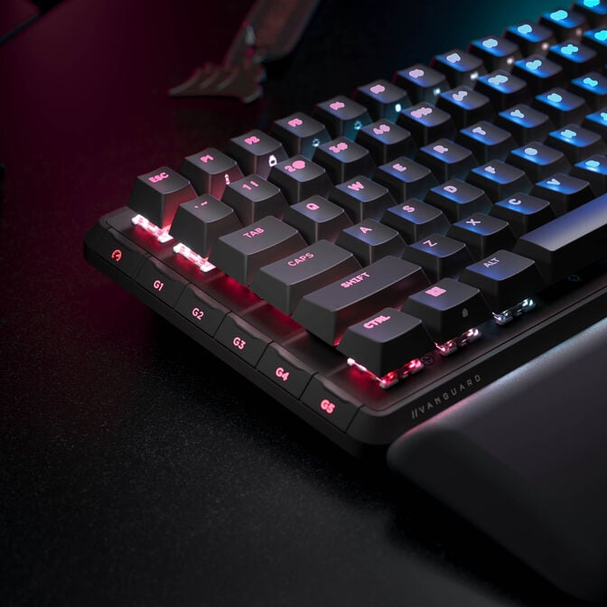 Corsair Vanguard Pro 96 Gaming-Tastatur, RGB - MGX Hall-Effect-Switches, schwarz, ISO image number 12