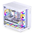 Jonsbo TK-3 PC Case, Mid Tower, ATX, Tempered Glass - White image number null