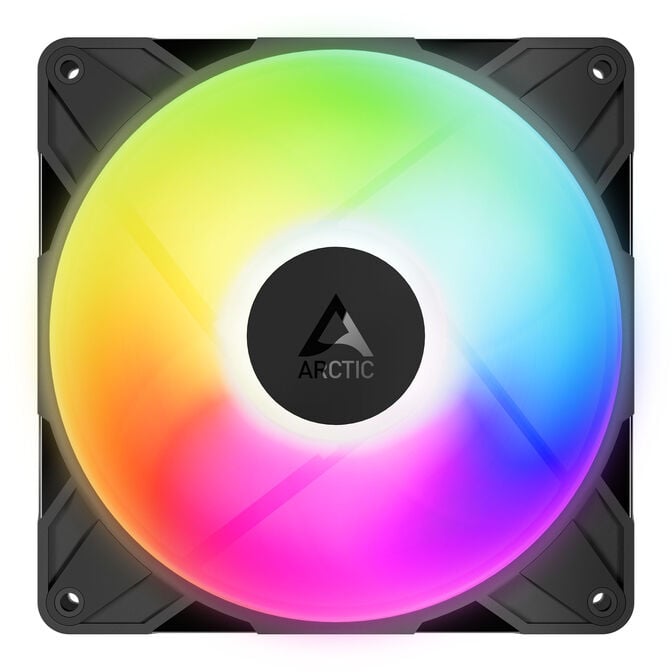 ARCTIC P14 Pro Reverse A-RGB PWM Fan - 140mm, black, pack of 3 image number 4