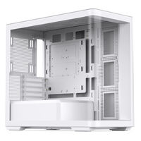 Jonsbo D300 Midi-Tower, 270 Grad, Tempered Glass - weiß