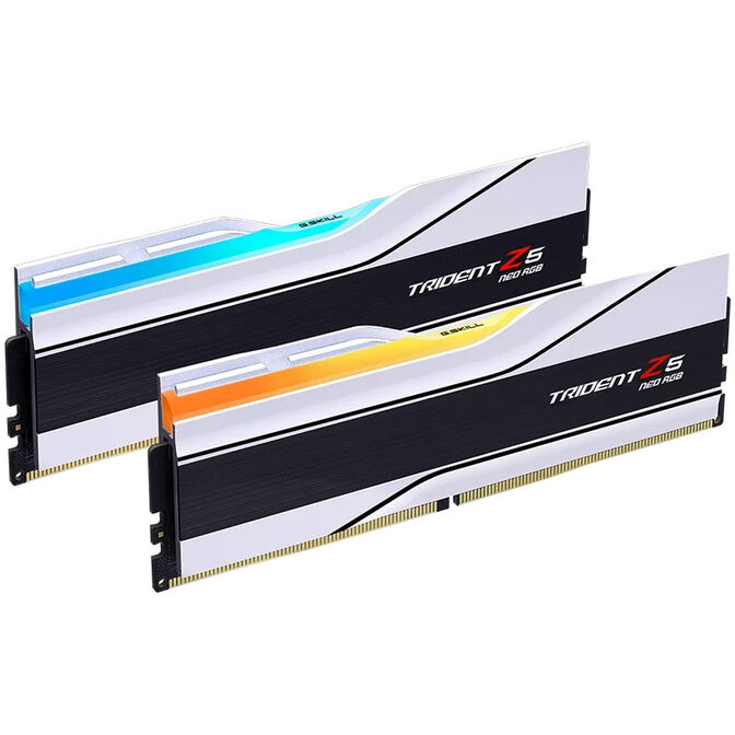 G.Skill Trident Z5 Neo RGB DDR5-6400 RAM, CL32, EXPO  - 48 GB Dual-Kit, white image number 0