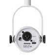 Shure MV7+-K Podcast Microphone XLR/USB - white image number null