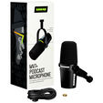 Shure MV7+-K Podcast Microphone XLR/USB - black image number null