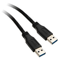 InLine USB 3.0 Kabel, A auf A, schwarz - 1m
