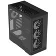 Aerocool D520A PC-Geh&auml;use, Midi-Tower, ATX, Tempered Glass, RGB - schwarz image number null