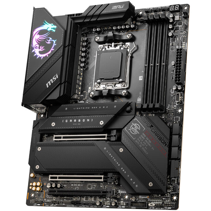 MSI MPG X670E Carbon WiFi, Sockel AM5, AMD X670, ATX - DDR5 image number 5