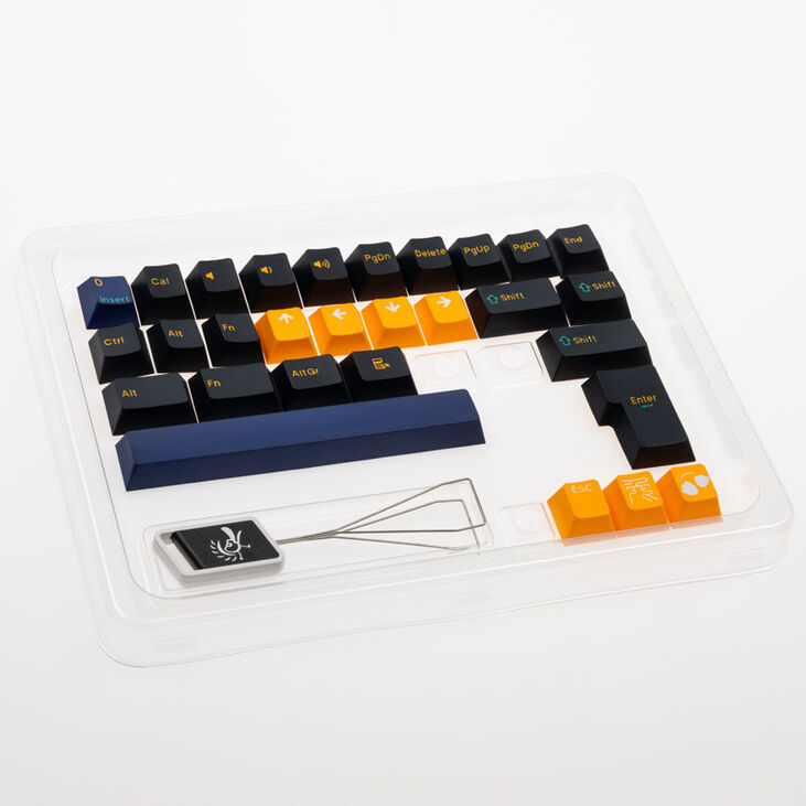 Ducky Horizon PBT Tripleshot Set - 133 Keycaps, ANSI-US Layout, ANSI-US Layout image number 4