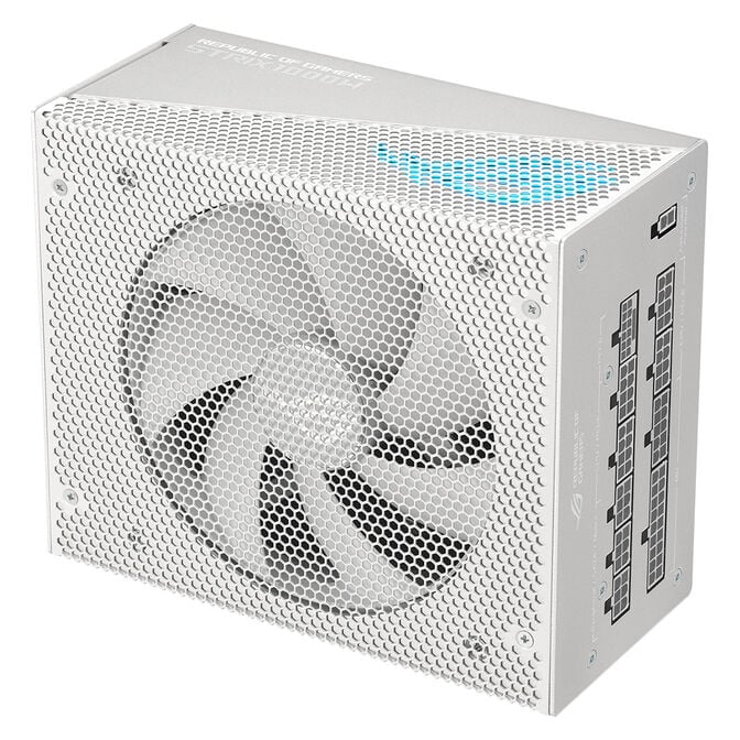 ASUS ROG Strix 1000W Gold Aura, 80 PLUS Gold Netzteil, modular, PCIe 5.0 - 1000 Watt, wei&szlig; image number 1