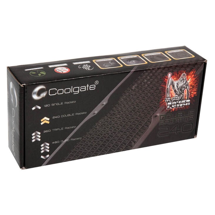Coolgate CG240 240mm Radiator - schwarz image number 6