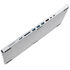 AXAGON HMC-KB USB-C Keyboard, microSD/SD, 3x USB-A 3.0, HDMI 4K/60Hz, PD 100W, Audio - DE Layout image number null