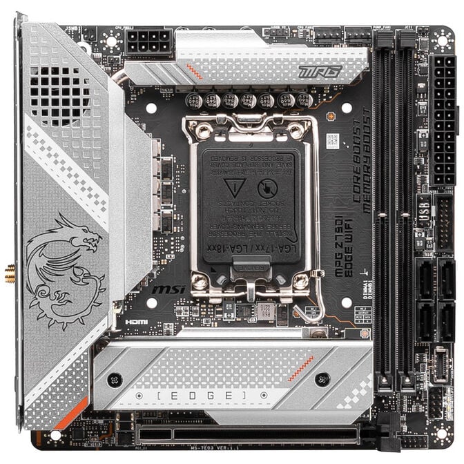 MSI MPG Z790I Edge WiFi, Socket LGA 1700, Intel Z790, Mini-ITX - DDR5 image number 2