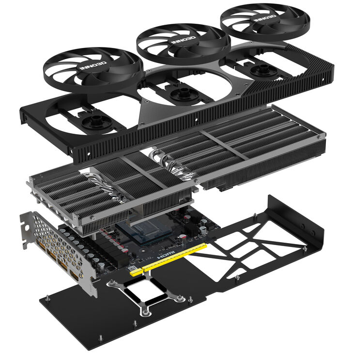 INNO3D GeForce RTX 5070 Ti X3 OC, 16384 MB GDDR7 image number 12